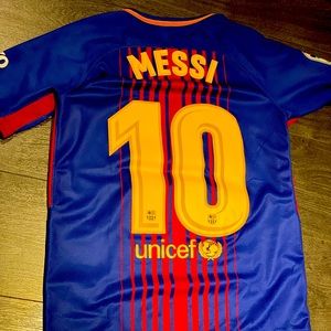 Barcelona Messi 10 kids shirt